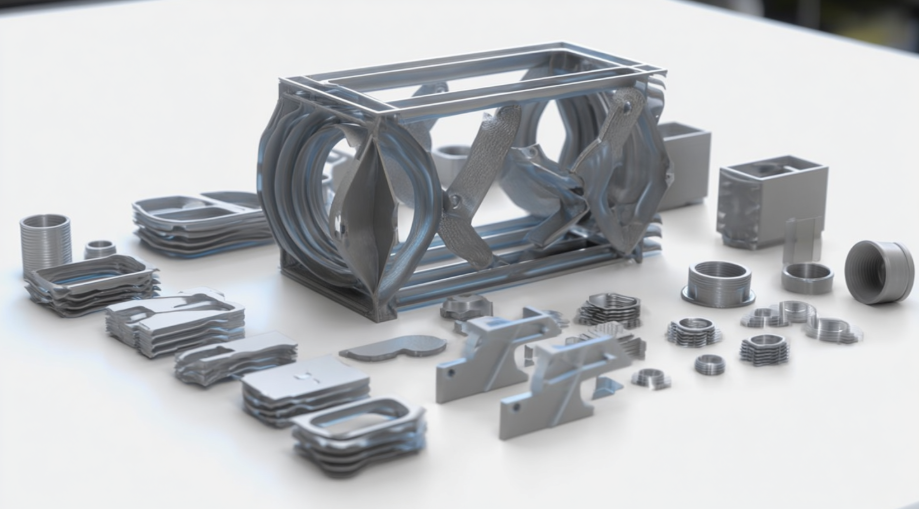 3D printing industrial aluminum alloy parts6 3D printing industrial aluminum alloy parts6