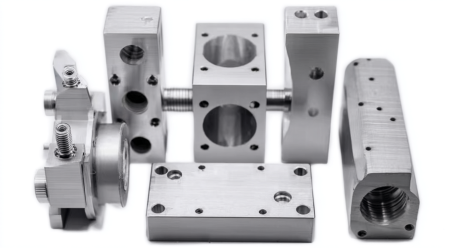 CNC Machining Industrial Allumium Alloy Parts5