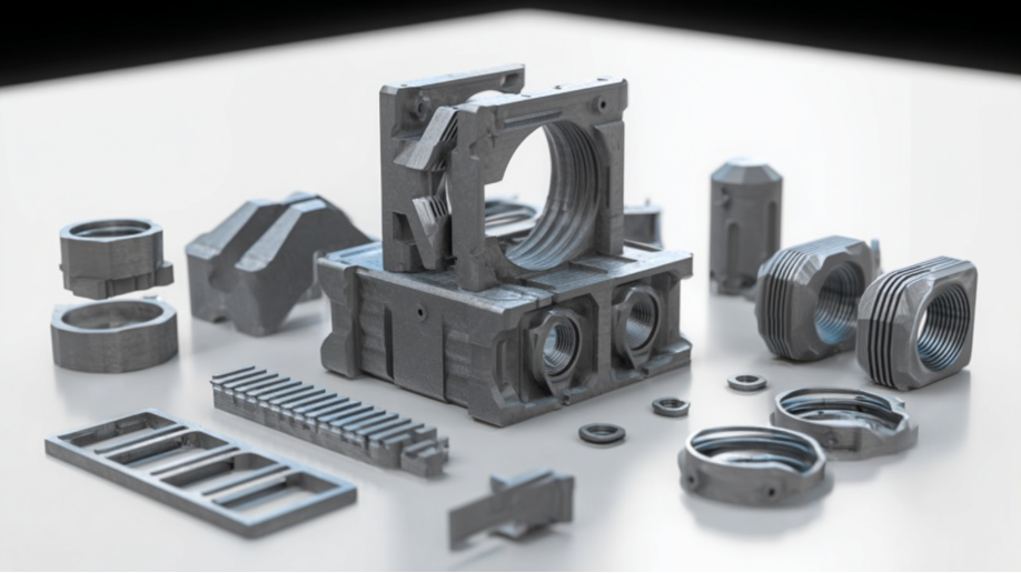 3D printing industrial aluminum alloy parts3