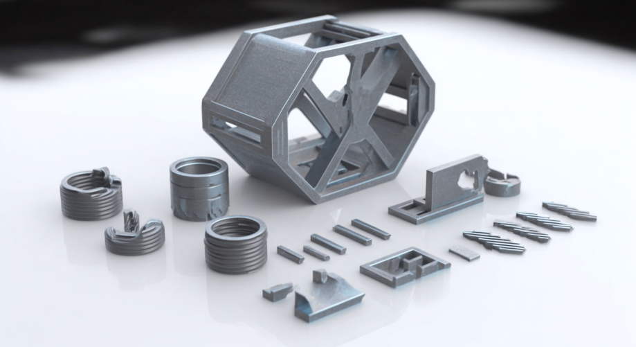 3D printing industrial aluminum alloy parts3