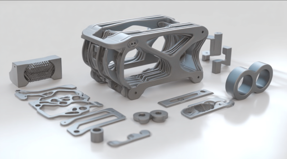 Impression 3D Pièces en alliage d'aluminium industriel6