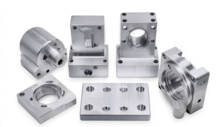 CNC Mecanizado de piezas de aleación de aluminio industrial3