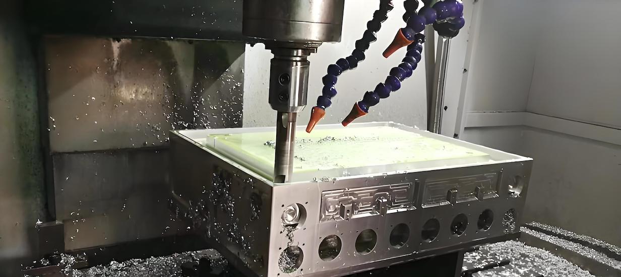 aluminium cnc milling machining service factory1