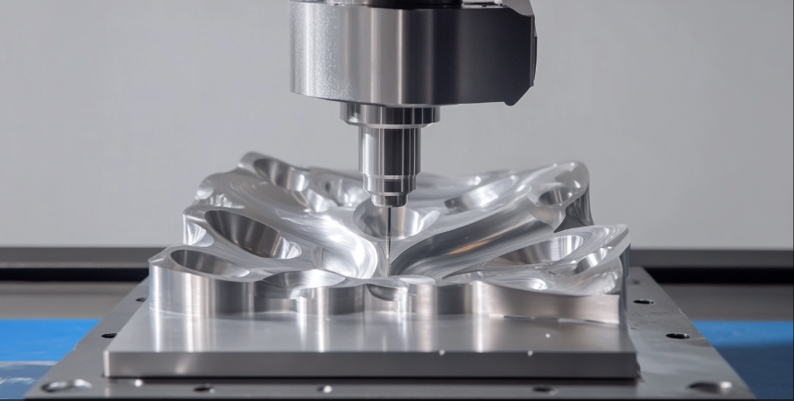 aluminum CNC Machining process6