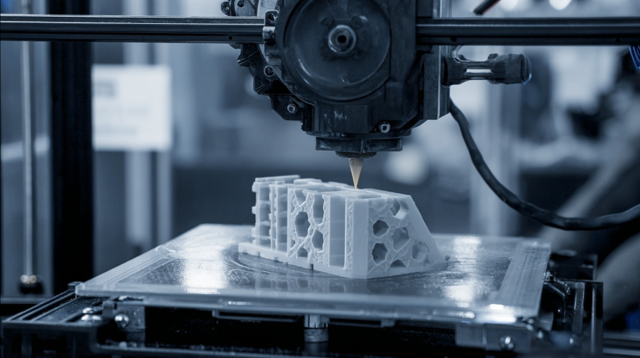 3D Printing process of Industrial Metal Parts2