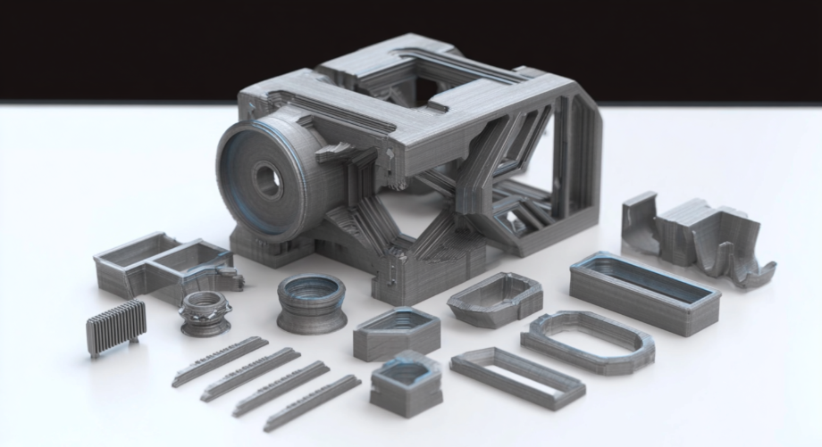 3D -printen industriële aluminium legeringsonderdelen5