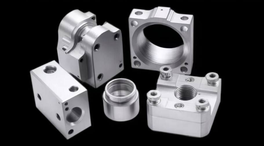 Piese din aliaj industrial de aluminiu CNC