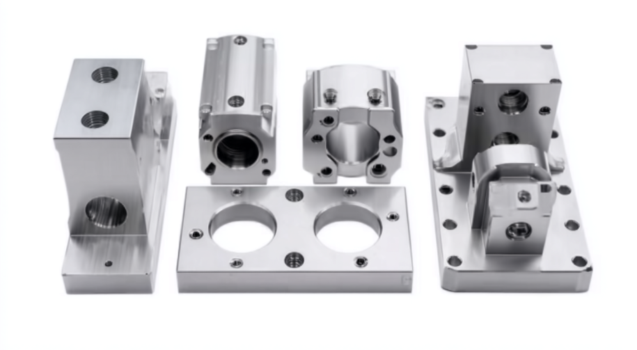 أجزاء من سبيكة الألمنيوم الصناعية CNC Machining 5