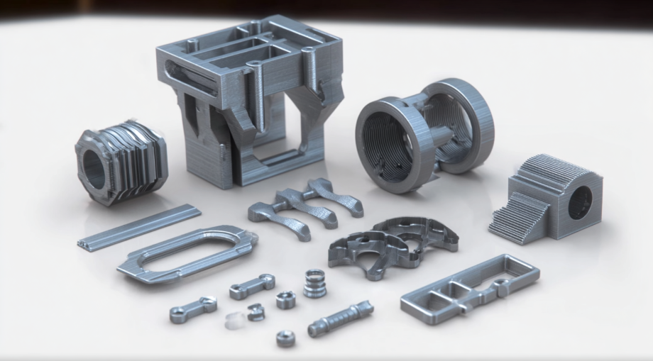 3D printing industrial aluminum alloy parts3