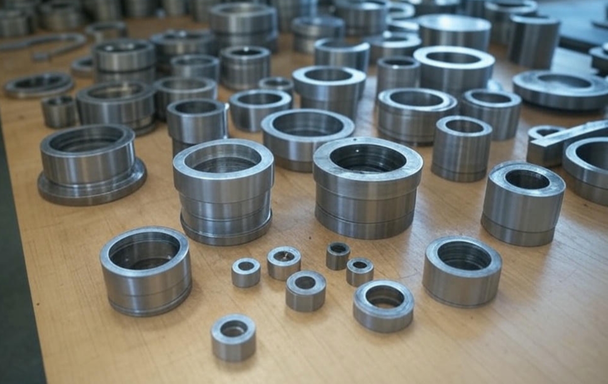 CNC Aluminum Milling parts on the table4