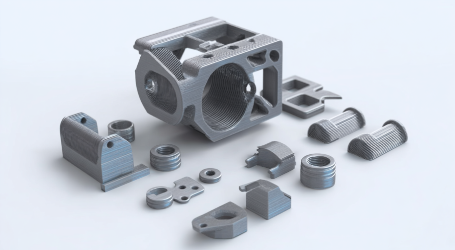 3D printing industrial aluminum alloy parts3