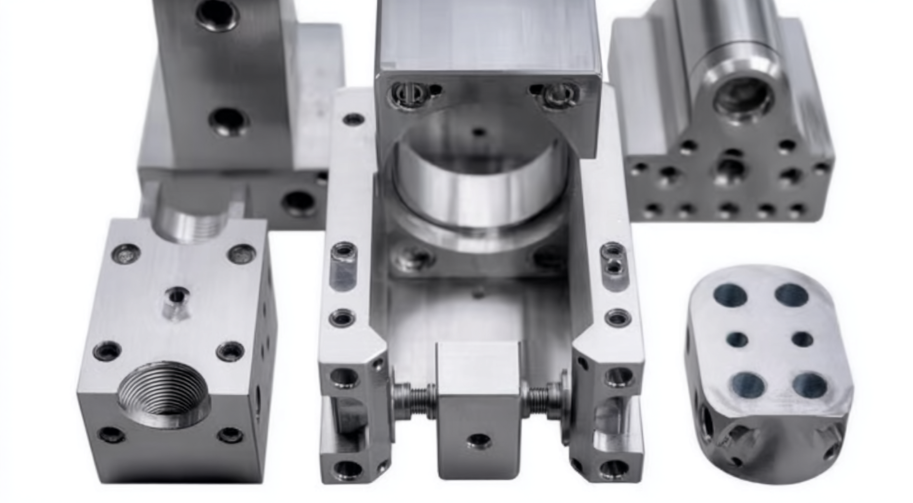 CNC Machining Industrial aluminum alloy parts 4