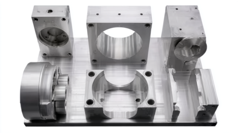 أجزاء الألومنيوم CNC Machining 2