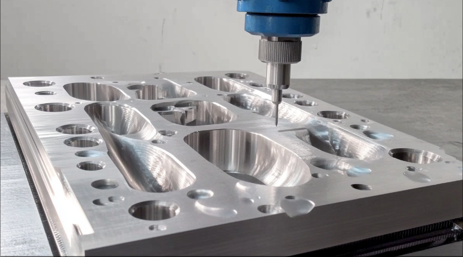 aluminum CNC Machining process1