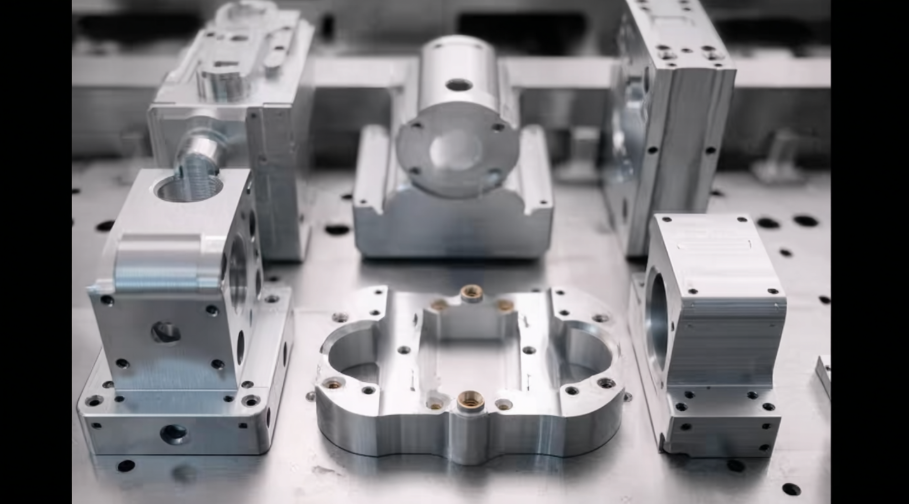 CNC Machining industrial aluminum alloy parts4