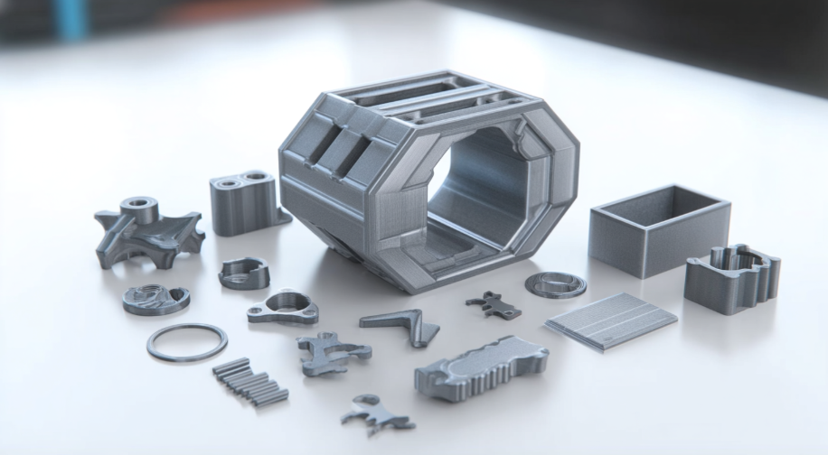 3D printing industrial aluminum alloy parts3