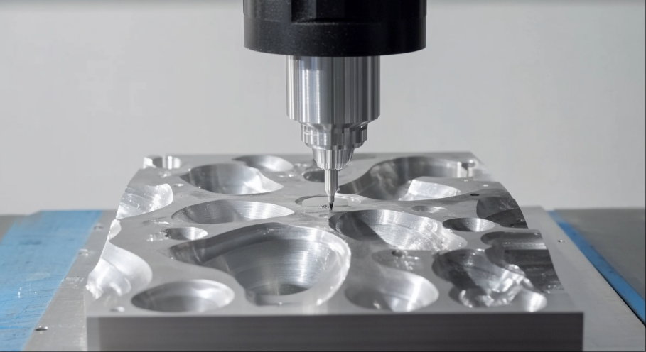 aluminum CNC Machining process4