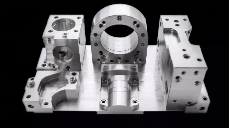 Peças de metal de usinagem CNC1
