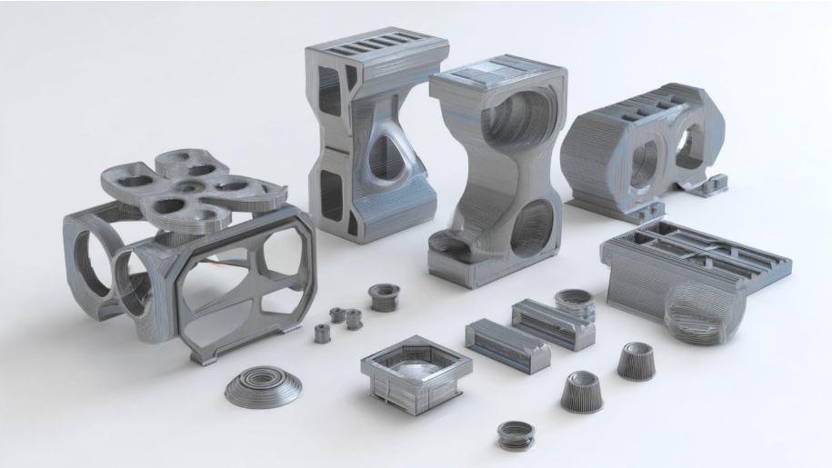 3D printing industrial aluminum alloy parts3