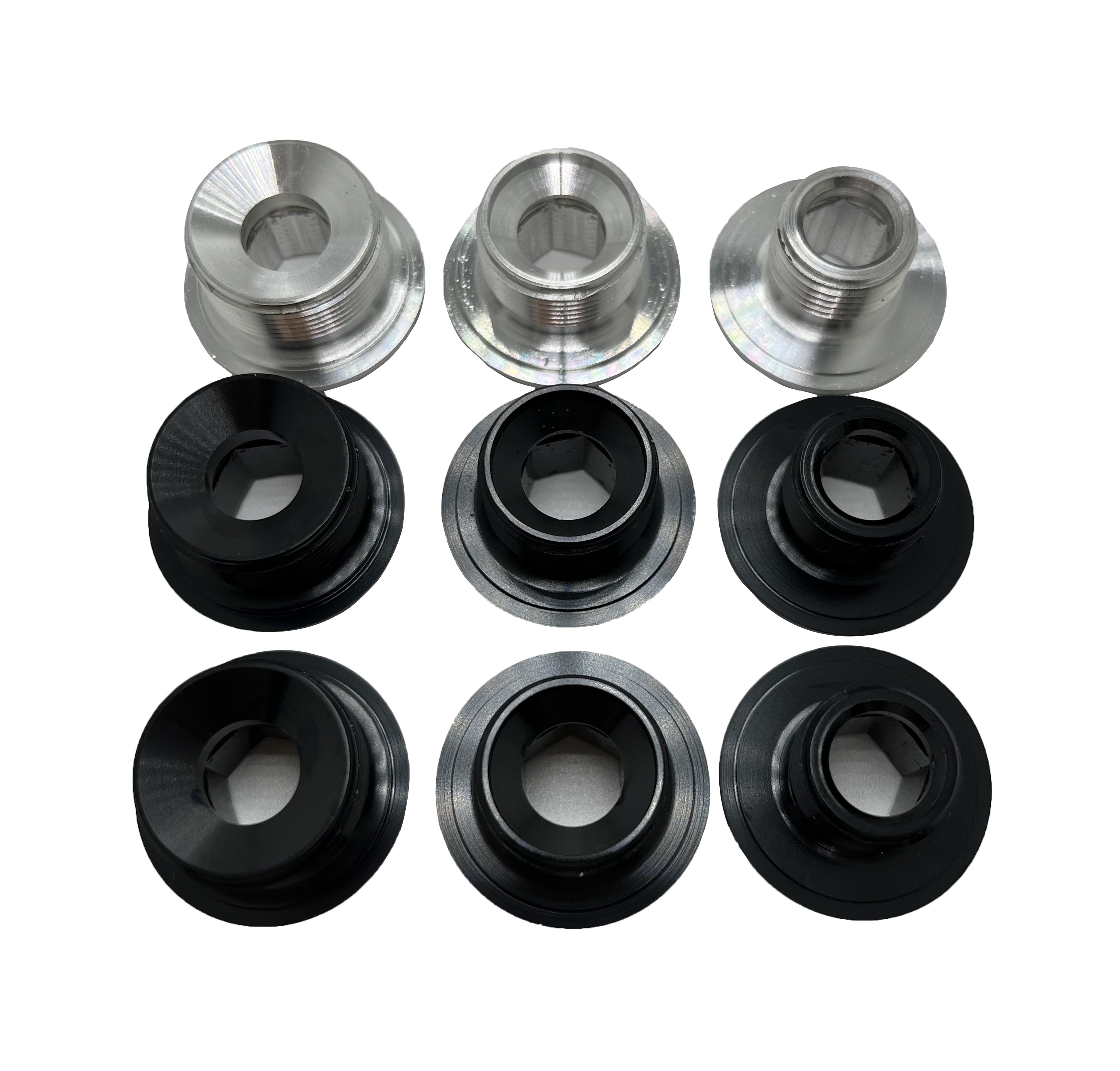black anodizing cnc machined fly reel