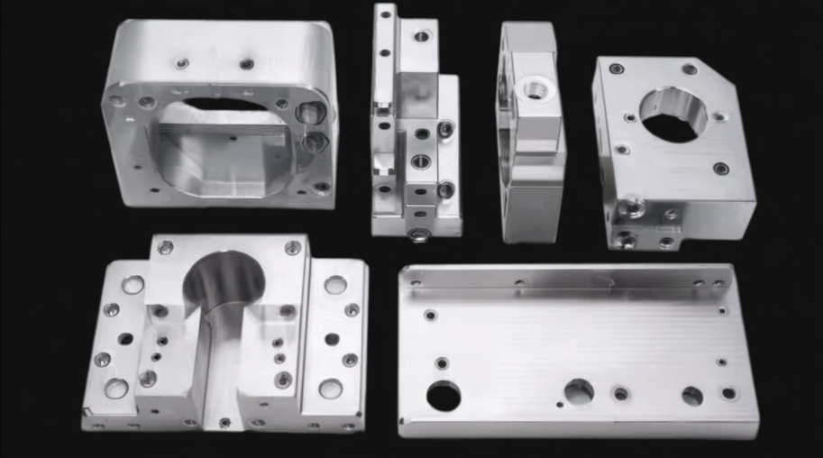 CNC Usining Pièces en aluminium3