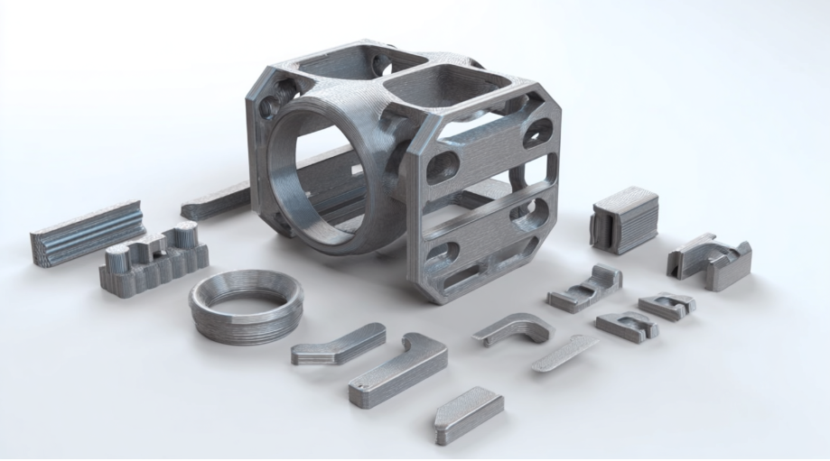 3D -Druck Aluminiumlegierung Industrial Parts3