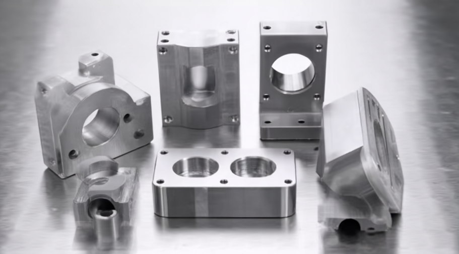 Peças de liga de alumínio industrial de usinagem CNC8