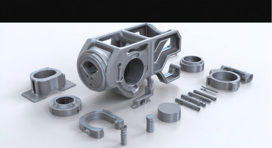 Impressão 3D Peças de liga de alumínio industrial9