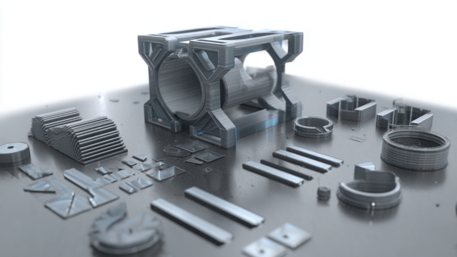 3D printing industrial aluminum alloy parts6